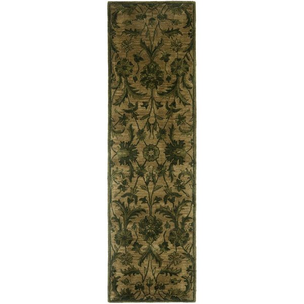 Safavieh Antiquity Runner Rug, Olive and Green - 2 ft. 3 in. x 6 ft. AT824A-26